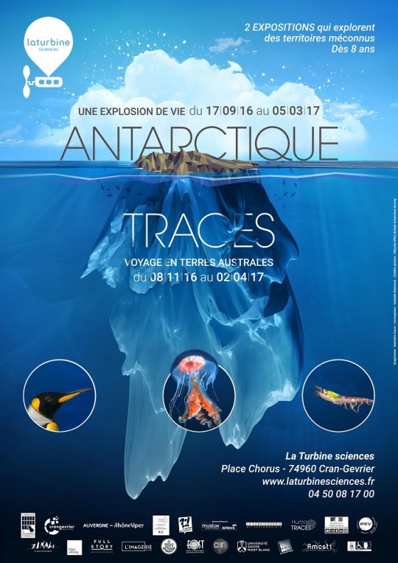 Affiche Antarctique la turbine bd