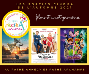 Films et avant-premières aux cinémas Pathé Annecy et Pathé Archamps