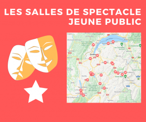 Cartographie des salles de spectacles jeune public en Haute-Savoie et Savoie