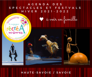 Agenda des spectacles Hiver 2021-2022