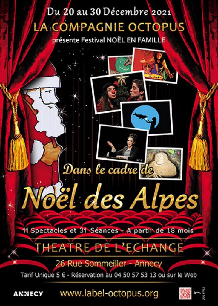 Festival Noël en famille au Théâtre de l'Échange à Annecy