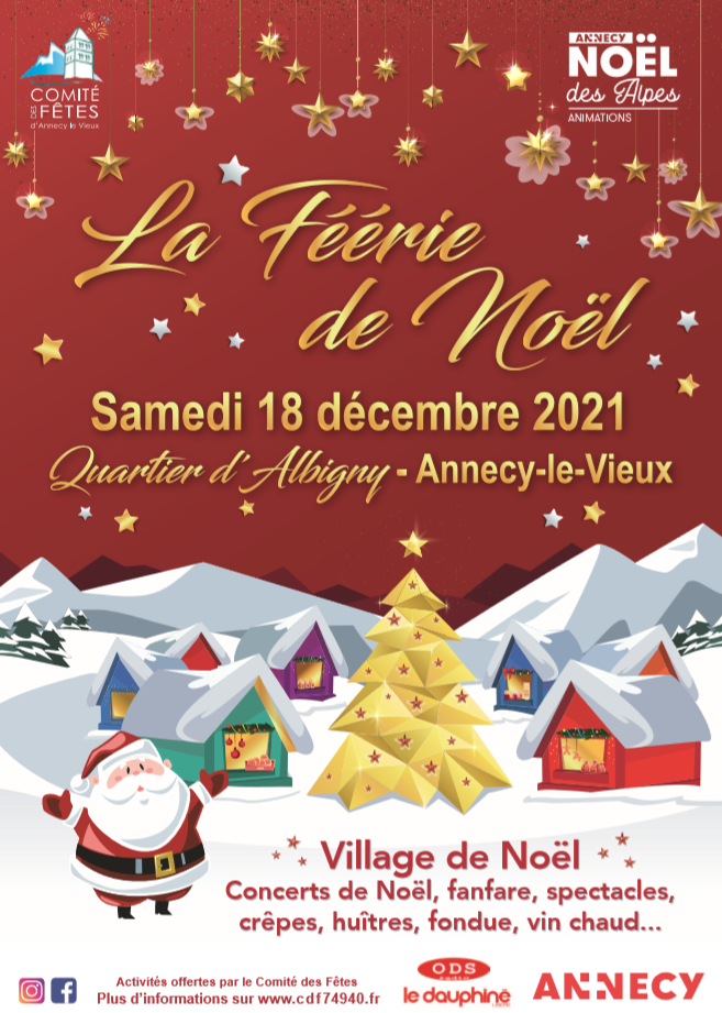 La Féérie de Noël à Annecy-le-Vieux