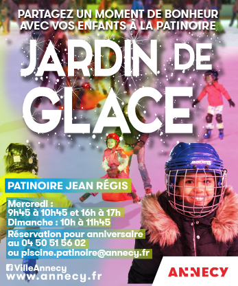 Jardin de Glace - Patinoire Jean Régis Annecy 