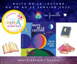 Les Nuits de la Lecture 2022 en Pays de Savoie