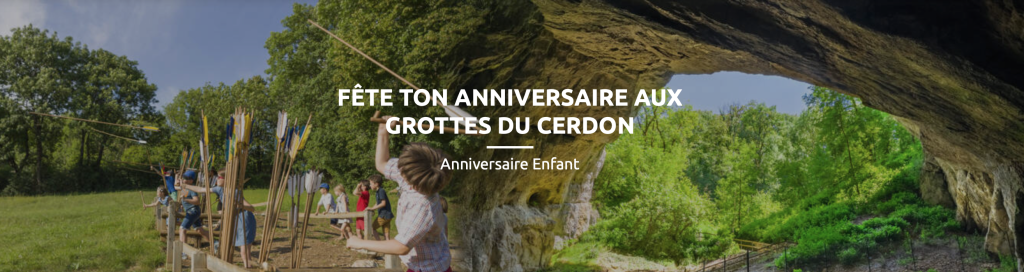 Un anniversaire préhistorique aux Grottes du Cerdon